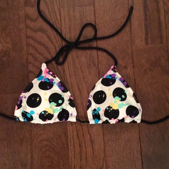 OP Other - Op bikini top paint splatter print